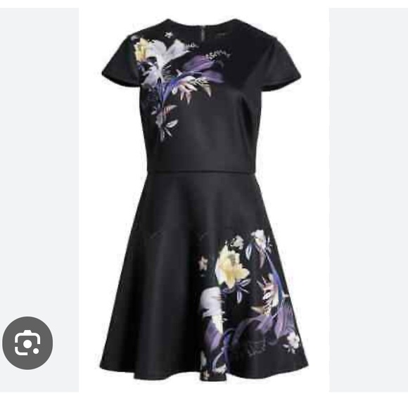 Ted Baker Pipino Skater Dress Ted Baker size3 US size8-10 - Picture 1 of 7